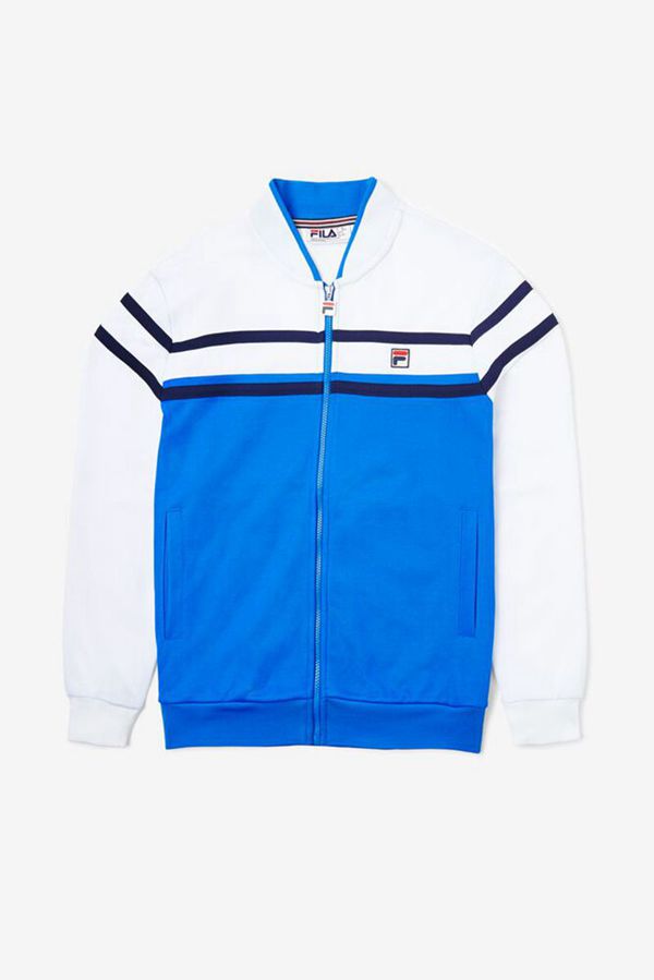 Fila Naso Men's Jackets - Blue/White/Navy,NZ 475-75264